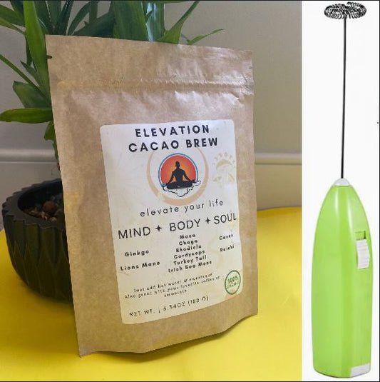 Elevation Combo Pack- 10% OFF + a Free Frother With Your First Month Subscription (Cayenne Pepper free)