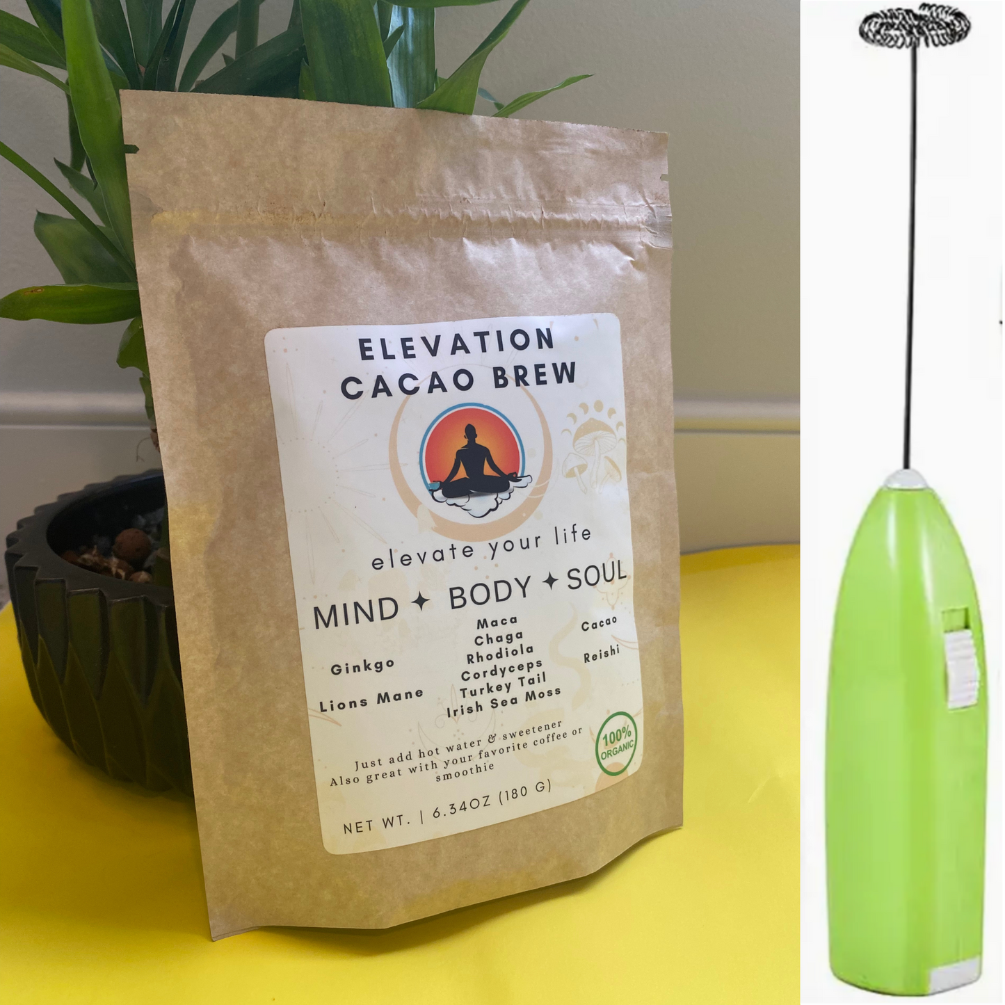 Elevation Combo Pack- 10% OFF + a Free Frother With Your First Month Subscription